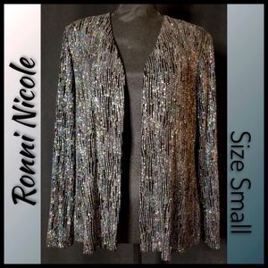 Ronni Nicole*Dressy Black Jacket